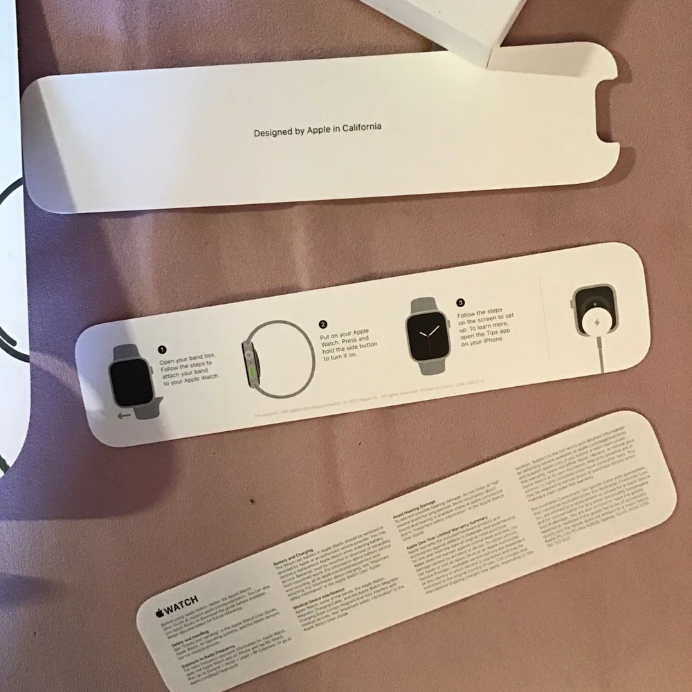 Apple Series 7 Smartwatch Green Case 41mm BOX ONLY